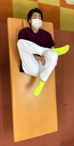 お尻のストレッチ