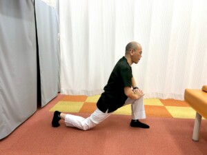 腸腰筋のストレッチ