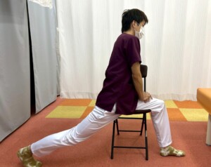 腸腰筋のストレッチ