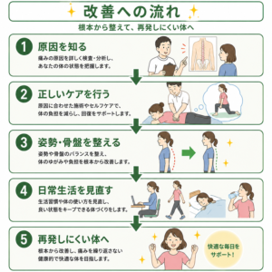 改善への流れの図